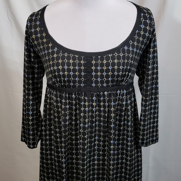 EUC M.S.S.P. 3/4 Sleeve Pattern Dress Size Medium - Picture 6 of 6